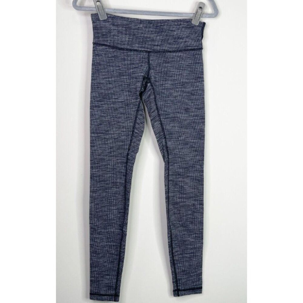 Lululemon Coco Pique Knit Wunder Under Pant III Women's Size 4